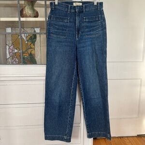 Madewell The Perfect Wide-Leg Jean Pocket Edition / Keller Wash